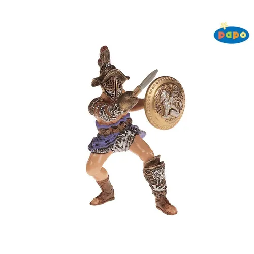 Papo Geschichte Gladiator 39803 - Handbemalte Actionfigur, detailgetreu und ideal für kreative Rollenspiele ab 3 Jahren