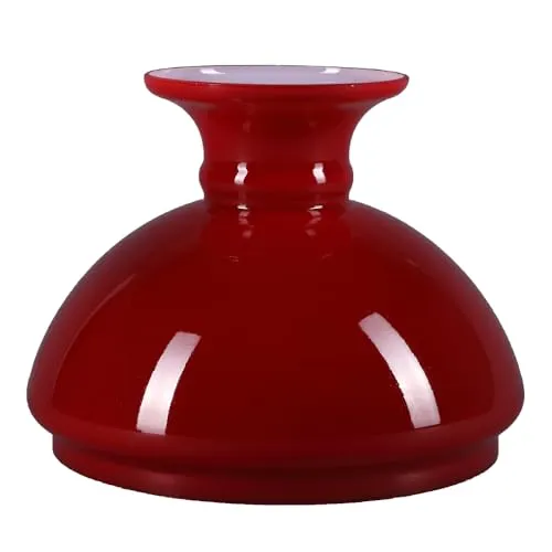Ersatzglas für Petroleumlampe Ø 154mm in rot von H4L