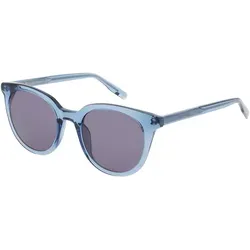 Tom Tailor 676005 Damen-Sonnenbrille Vollrand Panto Kunststoff-Gestell, blau