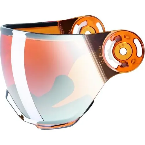 Uvex Rocket jr Visor mirror red 54-58 cm