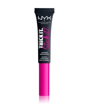 NYX Professional Makeup Thick it. Stick it! Thickening Brow Mascara Augenbrauengel 7 ml Nr. 08 - Black