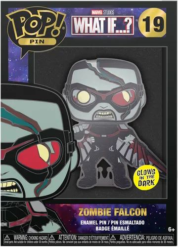 What IF…? - Zombie Falcon 19 Glows - Funko Pop! Pin
