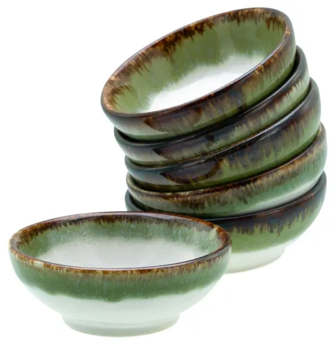 CreaTable Cascade - Sojaschale 6-tlg (Grün)