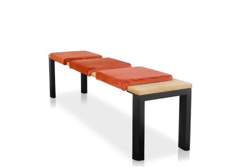 Lycce Bankauflage Klemmkissen, Sitzkissen 40cm breit, 35cm Klemmtiefe