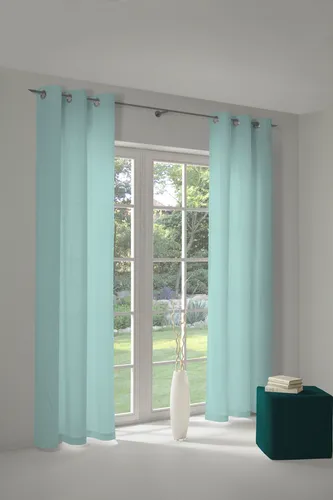 Adam Vorhang Uni Collection aus 100 % Bio-Baumwolle - Fertiggardinen – Blickdichter Vorhang aus 100 % Bio-Baumwolle, nachhaltig und elegant, Made in Germany für ein harmonisches Wohnambiente.