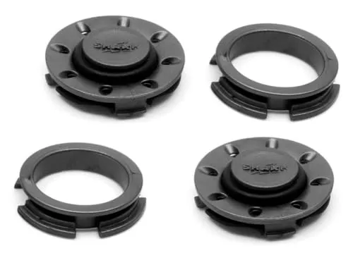 Shark Unisex-Adult Helmet Motorrad Helm, Silber, L 13mm