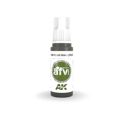 AK Interactive AK11346 - Forest Green (Fs34079) 17Ml - Neu