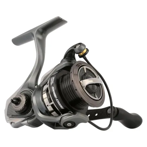 ABU GARCIA Zenon MG-X 2500MS Spinnrolle - Leichte Angelrolle aus X-Mag-Magnesium mit herausragendem Widerstandssystem für präzise Kontrolle, ideal für Trophäenfische in Süß- und Salzwasser.