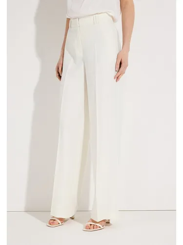 MORE&MORE Stoffhose elegante, stilvolle Hose - Elegante Stoffhose von MORE & MORE mit weitem Bein und Bügelfalte. Perfekt für Business und Freizeit. Verleihen Sie Ihrem Look eine stilvolle Note, egal ob im Büro oder in der Freizeit.