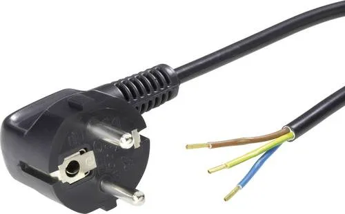 Lapp Zubehör ÖLFLEX-PLUG-H05VV-F 70261150 Netzkabel 10m - Steckdosen- & Schalterteile, robustes 3m Netzkabel mit Schutzkontaktstecker, ideal für sichere Stromversorgung in Haushalten und Büros.