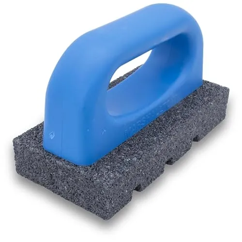 Marshalltown Betonschleifer, Ziegelreibe mit 20er Körnung, für Betonbauer, Fliesenleger, Estrichleger und Trockenbauer, Maße: 152x76x76 mm, 840, Schwarz