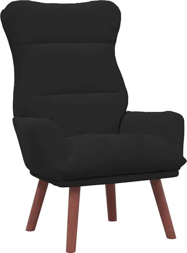 vidaXL Entspannungsstuhl Schwarzer Samt von vidaXL