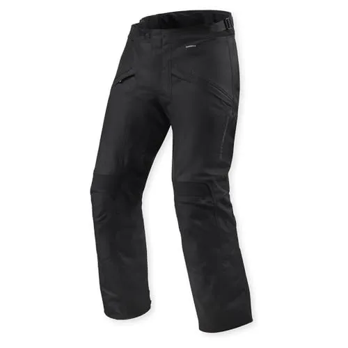 Revit Motorradhose Factor 5 H2O - Wasserdichte Textilhose für Motorradfahrer - Motorradhose für sicheres Fahren, wasserdicht mit reflektierenden Elementen und robusten Protektoren für optimalen Schutz.