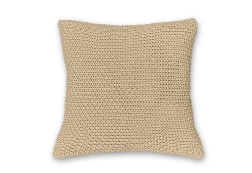 wometo Kissenhülle Strick mit Reißverschluss, 45x45 cm, (1 Stück), OEKO-TEX®, Kissenhülle mit edlem & schlichtem Strickmuster