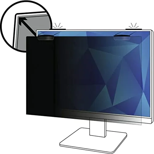 Privacy Filter PF250W9EM - 2-Wege Blickschutzfilter, magnetisch und entfernbar für 63.5 cm (25 Zoll) Bildschirme, schützt Ihre Privatsphäre