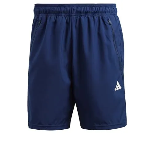 adidas Performance TRAIN ESSENTIALS WOVEN TRAINING SHORTS in blau von adidas