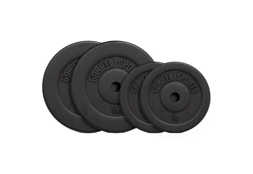 GORILLA SPORTS Hantelscheiben Set, 1,25 von Gorilla Sports