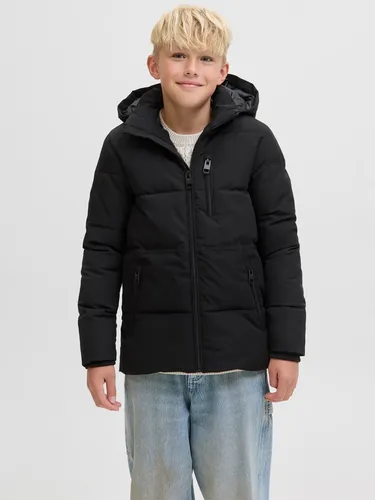 JACK & JONES Boy Steppjacke Junior - Funktionsjacken mit Kapuze, ideal für aktive Jungen – leicht und warm für jede Jahreszeit.