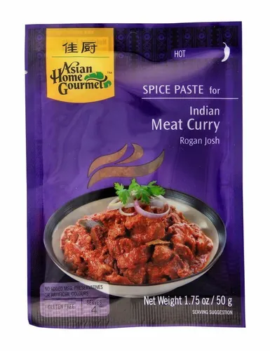 [ 50g ] AHG Würzpaste für Indisches Curryfleisch Rogan Josh von ASIAN HOME GOURMET
