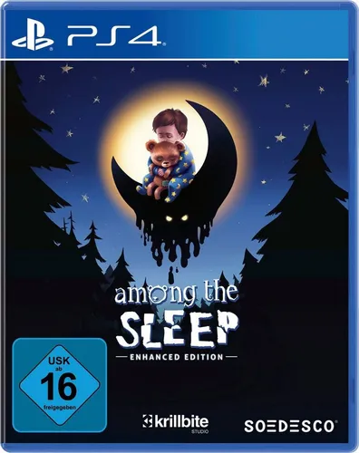 Among the Sleep Enhanced Edition - PS4 [EU Version] - Psychologisches Horrorspiel aus der Sicht eines Kleinkindes, jetzt mit verbesserter Grafik, neuem Museum-Level und aktualisiertem Gameplay für ein intensiveres Spielerlebnis.
