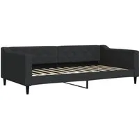 vidaXL Tagesbett Schwarz 100x200 cm von vidaXL