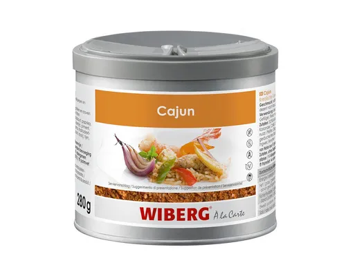 Wiberg Cajun Kreolische Gewürzzubereitung 280g von WIBERG