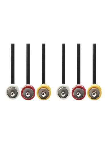 Nedis video / audio cable - composite video / audio - 5 m