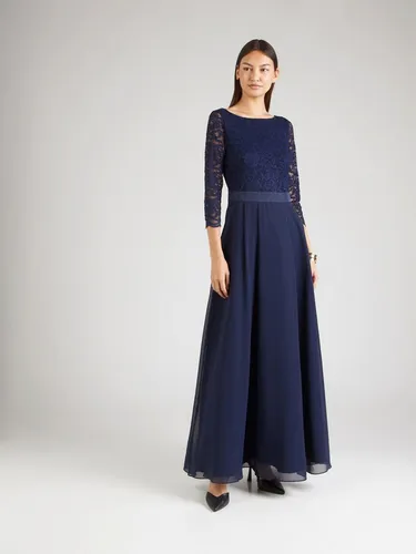 SWING Abendkleid mit Spitze in Blau in blau von Swing