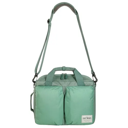 Tatonka Cross Body Bag XL sage green (286) - Große Schultertasche mit 12 Litern Volumen, ideal für Alltag und Reisen. Robuste Verarbeitung, durchdachte Innenaufteilung und umweltfreundliche Imprägnierung machen sie wetterfest und funktional.