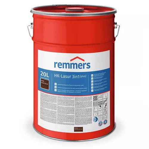 Remmers HK-Lasur 3in1 [plus] Kastanie, 20L von Remmers