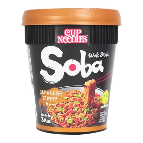 Nissin Cup Nudeln Soba Japanese Curry 90g Instant Noodles Nudelsuppen cup noodle