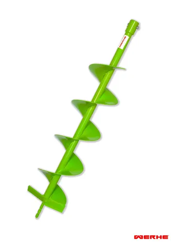 WERHE Erdbohrer für bohrmaschine ⌀150 mm, 80cm länge – Brunnenbohrer