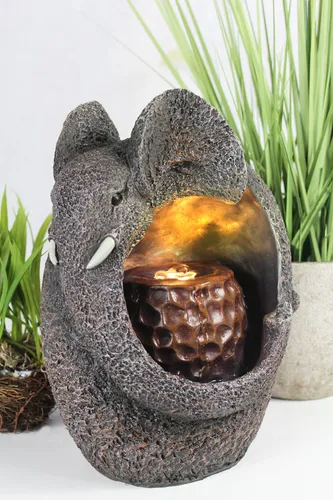 Zimmerbrunnen BK836 mit Beleuchtung Tischbrunnen Springbrunnen Wasserspiel Deko