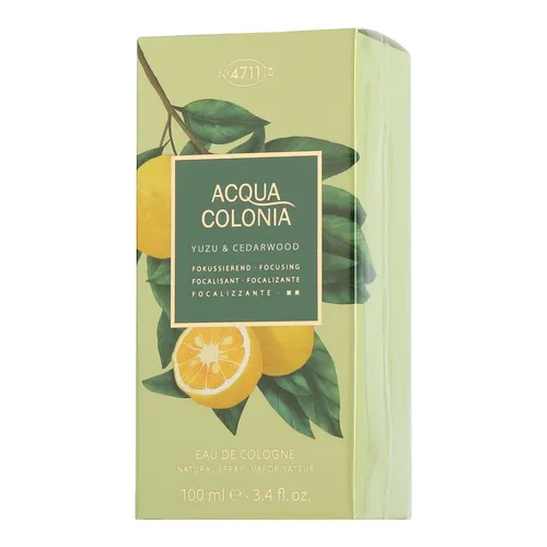 Acqua Colonia 4711 Yuzu & Cedarwood Eau de Cologne Spray 100 ml