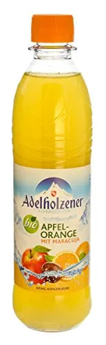 MEHRWEG Adelholzener Alpenquellen Mineralwasser mit Apfel, Orange & Maracuja (500 ml)