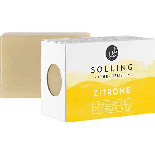 Ölmühle Solling Kokosölseife - Zitrone, 100g (1)