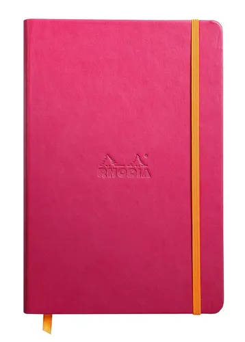 EXACOMPTA Einsteck-Fotoalbum Notizbuch A5, Himbeer