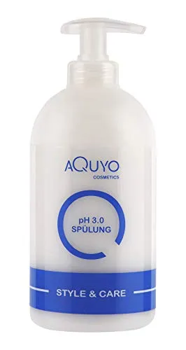 Style & Care Haarspülung zur Haarpflege für normales, gefärbtes und geschädigtes Haar (500ml) | Conditioner für seidigen Glanz, Geschmeidigkeit und bessere Kämmbarkeit | Sauerspülung