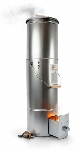 Eurocatch Teleskop Räucherofen Rund 101 cm – Praktischer Smoker für Außen
