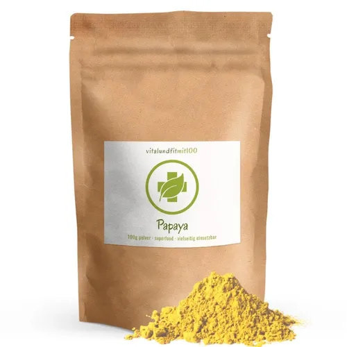 Papaya Fruchtpulver | 100 g | Fruchtpulver | vegan, glutenfrei