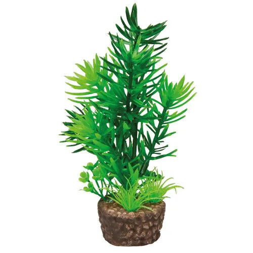 Hobby Flora Stone 1 4 x 13 cm täuschend echt aussehende Aquarienpflanze