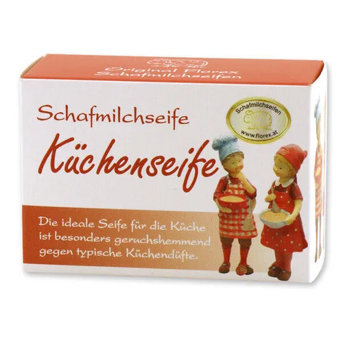 Florex Schafmilchseife Seifenstück Seife Verpackt Küche Naturprodukte 100g