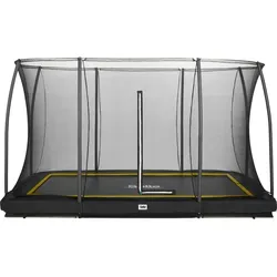 Salta Trampolin Comfort Edition Ground 366 cm x 244 cm in grün von Salta