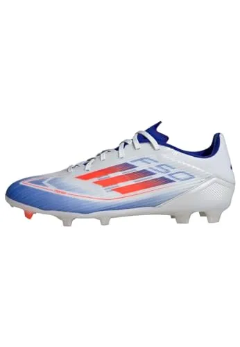 ADIDAS F50 League FG/MG Herren Fußballschuhe - Leichte Fußballschuhe mit Fiberskin Obermaterial und Sprintplate für maximale Geschwindigkeit und Performance auf Rasen und Kunstrasen. Hergestellt aus mindestens 20 % recycelten Materialien.