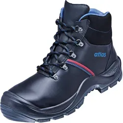 Sicherheitsstiefel Anatomic Bau 500, S3 SRC, Größe 38 - black - Arbeits- & Schutzkleidung: Knöchelhoher, wasserdichter Sicherheitsstiefel mit Durchtritthemmung und 3D-Dämpfungssystem für optimalen Komfort und Schutz bei der Arbeit.
