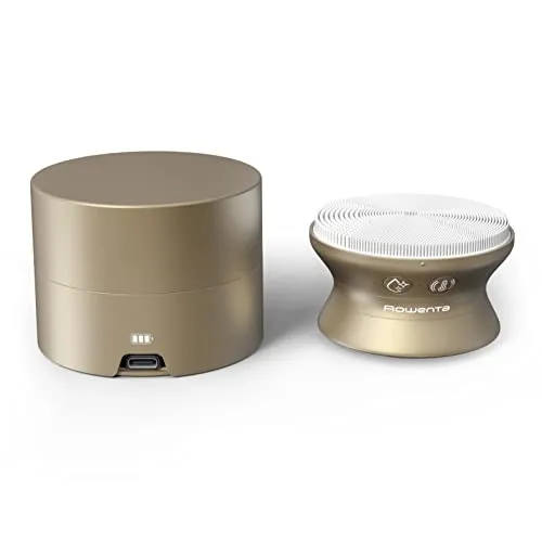 Rowenta Skin Duo LV8530F0 - 2-in-1 Gesichtsreinigungsgerät - Toninggerät für das Gesicht mit Vibration und Wärme, bietet eine gründliche Reinigung in nur 1 Minute und fördert die Aufnahme von Cremes für strahlende Haut.