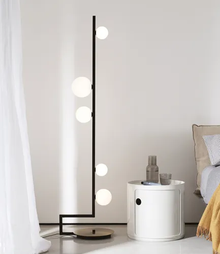 Ideal Lux Birds PT5 Stehleuchte in gold von IdealLux