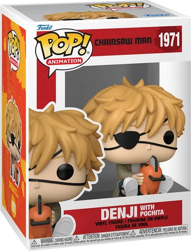 Chainsaw Man - Denji with Pochita 1971 - Funko Pop!