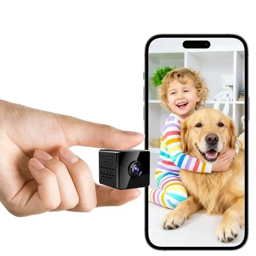 javiscam Mini Kamera 4K WiFi mit Nachtsicht