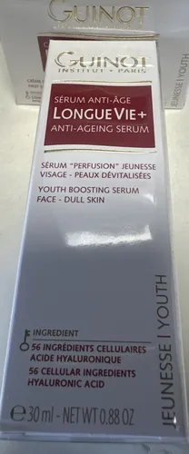 Guinot Longue Vie+ Anti-Ageing Serum 30 ml - Sonstige Gesichtspflegeartikel, revitalisierendes Serum mit Anti-Aging-Effekt für eine strahlende und jugendliche Haut.